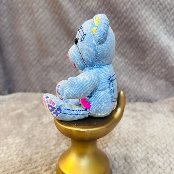 1995 Vintage MINI Pocket Doodle Bear Plush - Picture 2 of 7